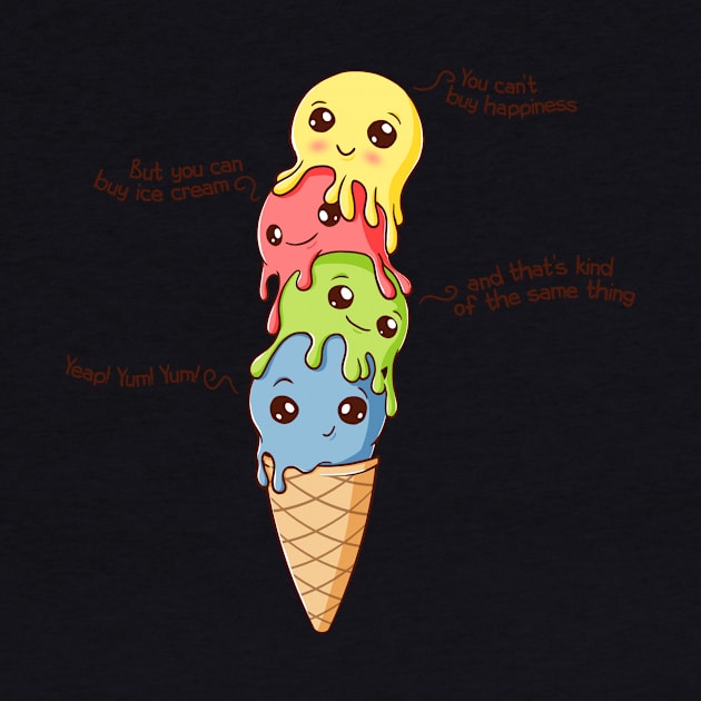 Ice Cream Happiness by Beka